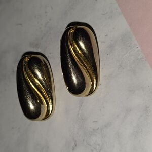 Elegant Gold-Tone Earrings